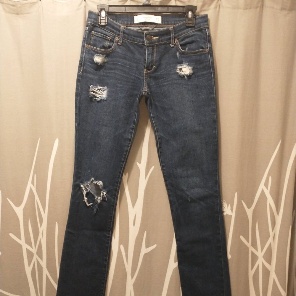 Abercrombie & Fitch distressed  Perfect Stretch Erin jean size 26